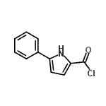 CAS 登录号：368210-50-8， 5-苯基-1H-吡咯-2-甲酰氯