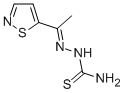 CAS 登录号：3683-60-1， [1-(1,2-噻唑-5-基)乙亚基氨基]硫脲
