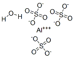 CAS 登录号：36836-96-1， 二铝三硫酸盐水合物