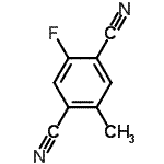CAS 登录号：368426-67-9， 2-氟-5-甲基对苯二甲腈