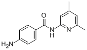 CAS 登录号：36845-10-0， 4-氨基-N-(4,6-二甲基吡啶-2-基)苯甲酰胺