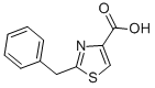 结构式 CAS# 36916-44-6, 2-苄基-1,3-噻唑-4-羧酸