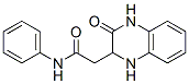 结构式 CAS# 36932-40-8, 2-[(2S)-3-氧代-2,4-二氢-1H-喹喔啉-2-基]-N-苯基乙酰胺