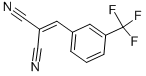 结构式 CAS# 36937-90-3, 2-(3-三氟苄亚基)-丙二腈