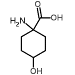 CAS 登录号：369403-06-5， 1-氨基-4-羟基环己烷羧酸