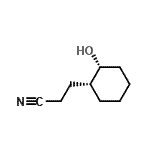 CAS 登录号：370065-38-6， 3-[(1R,2R)-2-羟基环己基]丙腈