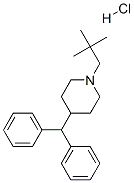 CAS 登录号：37015-90-0， 4-二苯甲基-1-(2,2-二甲基丙基)哌啶盐酸盐