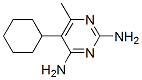 CAS 登录号：37033-21-9， 5-环己基-6-甲基嘧啶-2,4-二胺
