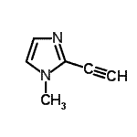 CAS 登录号：37067-93-9， 2-乙炔基-1-甲基-1H-咪唑