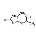 CAS 登录号：370876-76-9， 4-氨基-5-异丙氧基-2(5H)-呋喃酮