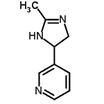 CAS 登录号：371122-34-8， 3-(2-甲基-4,5-二氢-1H-咪唑-5-基)吡啶