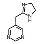 CAS 登录号：371123-01-2， 5-(4,5-二氢-1H-咪唑-2-基甲基)嘧啶