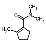CAS#: 371151-18-7， N,N,2-Trimethyl-1-Cyclopentene-1-Carboxamide