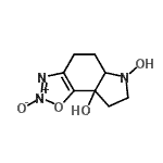 CAS 登录号：371222-72-9， 5,5A,7,8-四氢-4H-[1,2,3]恶二唑并[5,4-e]吲哚-6,8A-二醇2-氧化物