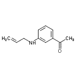 CAS 登录号：371754-87-9， 1-[3-(烯丙基氨基)苯基]乙酮