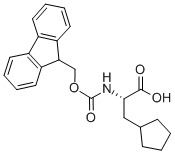 CAS#: 371770-32-0， (S)-2-((((9H-Fluoren-9-yl)methoxy)carbonyl)amino)-3-cyclopentylpropanoic acid