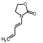 CAS 登录号：372076-13-6， 3-[(1E)-1,3-丁二烯-1-基]-1,3-恶唑烷-2-酮