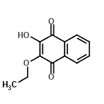 CAS 登录号：372087-87-1， 2-乙氧基-3-羟基-1,4-萘醌