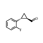 CAS 登录号：372183-91-0， (1R,2R)-2-(2-氟苯基)环丙烷甲醛