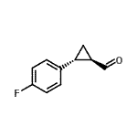 CAS 登录号：372183-93-2， (1R,2R)-2-(4-氟苯基)环丙烷甲醛