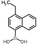 CAS 登录号：372521-81-8， (4-乙基-1-萘基)硼酸