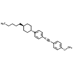 CAS 登录号：372983-17-0， 1-甲氧基-4-{[4-(反式-4-戊基环己基)苯基]乙炔基}苯