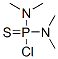 CAS 登录号：3732-81-8， N-(氯-二甲基氨基硫代膦酰)-N-甲基甲胺