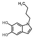CAS 登录号：373382-95-7， 1-丁基-1H-吲哚-5,6-二醇