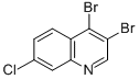 CAS 登录号：373384-15-7， 3,4-二溴-7-氯喹啉
