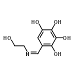 CAS 登录号：373390-48-8， 5-{(Z)-[(2-羟基乙基)亚氨基]甲基}-1,2,3,4-苯四醇