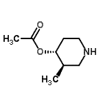 CAS 登录号：373603-72-6， (3R,4R)-3-甲基-4-哌啶基乙酸酯