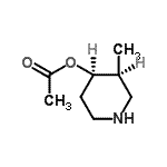 CAS 登录号：373603-85-1， [(3S,4R)-3-甲基-4-哌啶基]乙酸酯