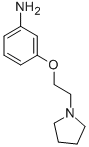 CAS 登录号：373824-30-7， 3-(2-(吡咯烷-1-基)乙氧基)苯胺