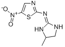 CAS 登录号：37385-10-7， 2-(4-甲基-1,3-咪唑啉亚基-(2)-氨基)-5-硝基噻唑