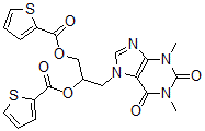 CAS 登录号：37419-58-2， [1-(1,3-二甲基-2,6-二氧代嘌呤-7-基)-3-(噻吩-2-羰基氧基)丙-2-基]噻吩-2-羧酸酯