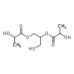 CAS 登录号：37449-92-6， 3-羟基-1,2-丙烷二基二(2-羟基丙酸酯)