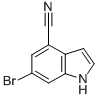 CAS 登录号：374633-26-8， 6-溴-4-氰基吲哚