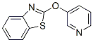 CAS#: 37525-46-5， 2-Pyridin-3-Yloxy-1,3-Benzothiazole