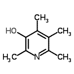 CAS 登录号：375830-02-7， 2,4,5,6-四甲基-3-吡啶醇