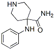 CAS 登录号：37603-23-9， 4-(苯基氨基)哌啶-4-甲酰胺