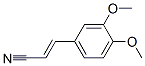 CAS 登录号：37629-85-9， (2E)-3-(3,4-二甲氧基苯基)-2-丙烯腈