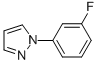 CAS 登录号：37649-86-8， 1-(3-氟苯基)吡唑