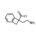 CAS 登录号：37671-02-6， 7-(2-氨基乙基)双环[4.2.0]辛-1,3,5-三烯-7-甲酰氯