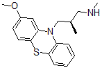 CAS 登录号:37819-98-0, (2R)-3-(2-甲氧基吩噻嗪-10-基)-N,2-二甲基丙烷-1-胺