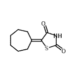 CAS#: 378208-27-6， 5-Cycloheptylidene-1,3-Thiazolidine-2,4-Dione