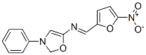 CAS 登录号：37853-13-7， 1-(5-硝基呋喃-2-基)-N-(3-苯基-1,2-恶唑-5-基)甲亚胺
