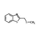 CAS 登录号：37859-40-8， 2-[(甲硫基)甲基]-1,3-苯并噻唑