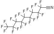 结构式 CAS# 379215-40-4, 全氟癸腈
