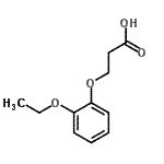 CAS 登录号：379254-66-7， 3-(2-乙氧基苯氧基)丙酸