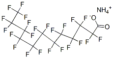 CAS#: 3793-74-6， Azanium 2,2,3,3,4,4,5,5,6,6,7,7,8,8,9,9,10,10,11,11,12,12,12-Tricosafluorododecanoate